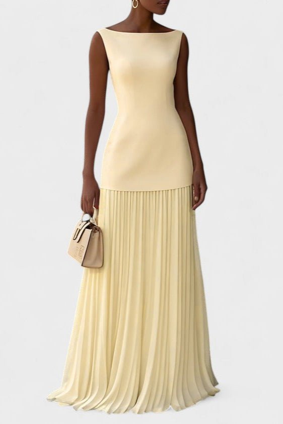 Olivia | Vestido Plissado