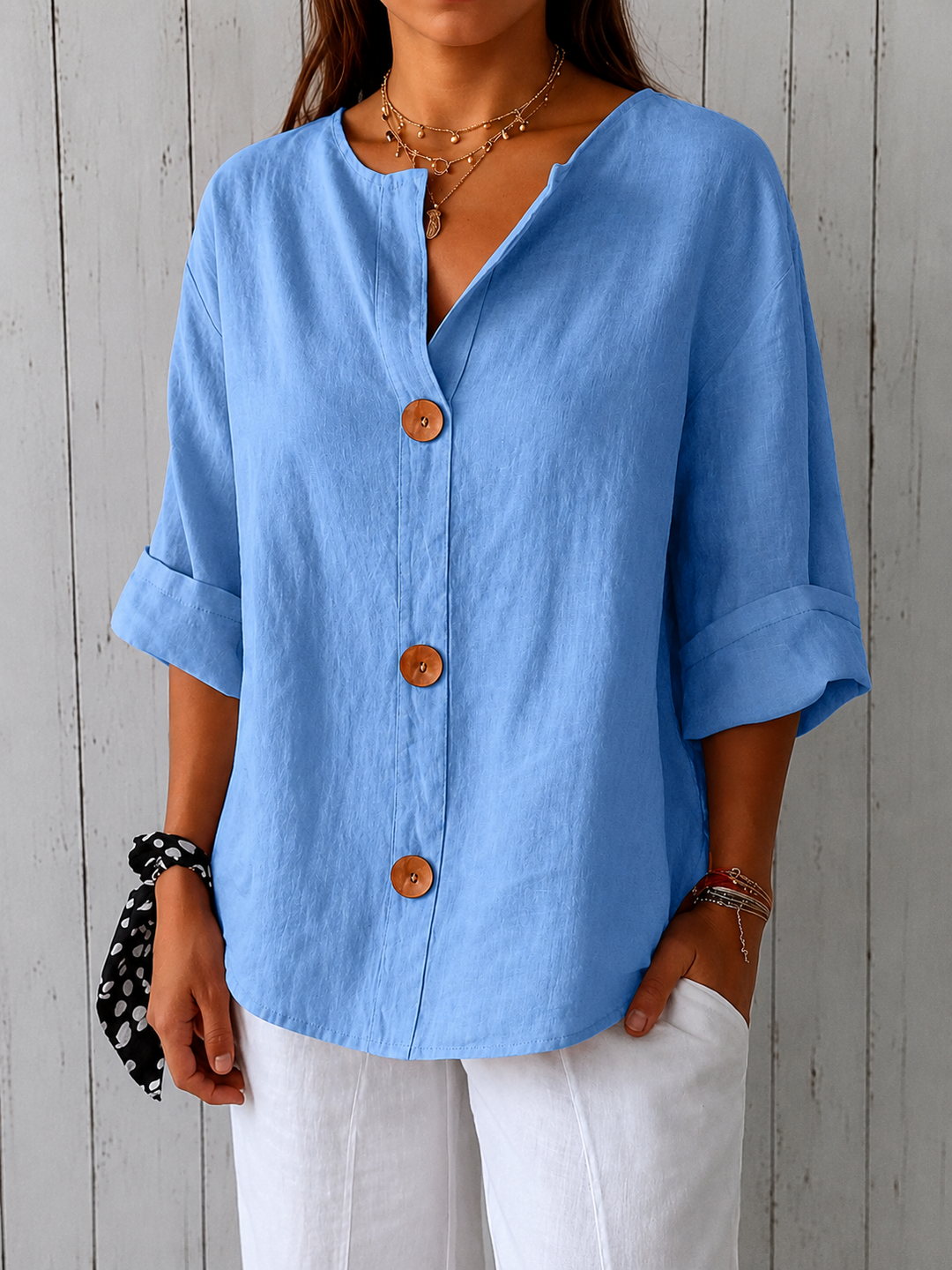 Olivia | Blusa de Verão Larga