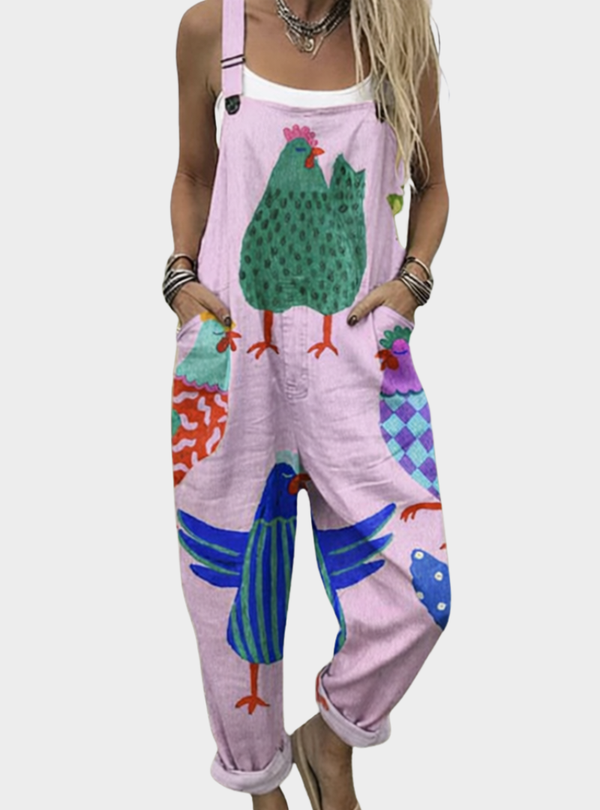 Macacão Estampado Confortável