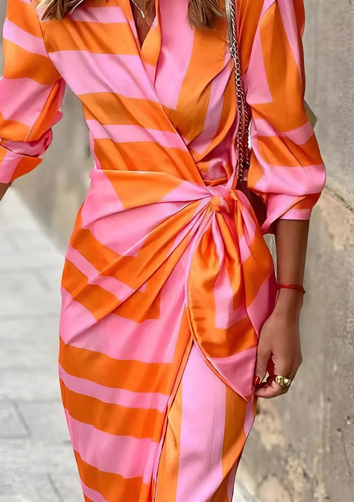 Amalia – Vestido de Primavera Longo