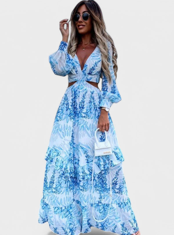 Glória - Vestido Longo Elegante