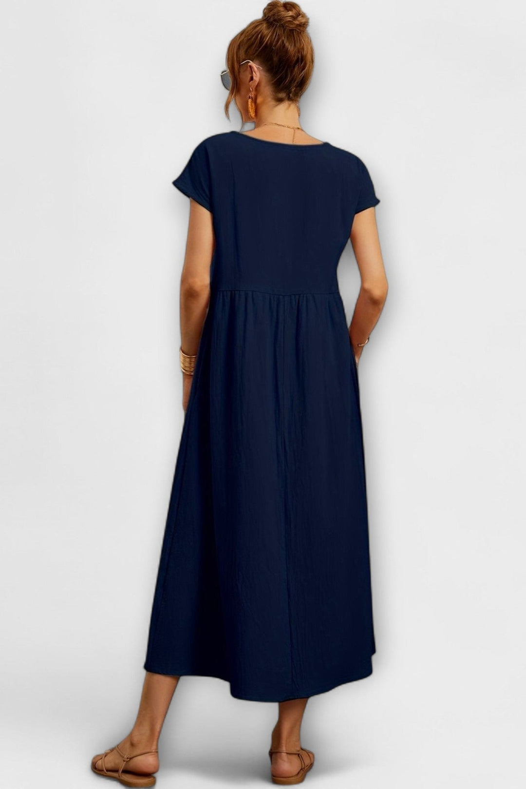 Pernille | Vestido com bolsos laterais