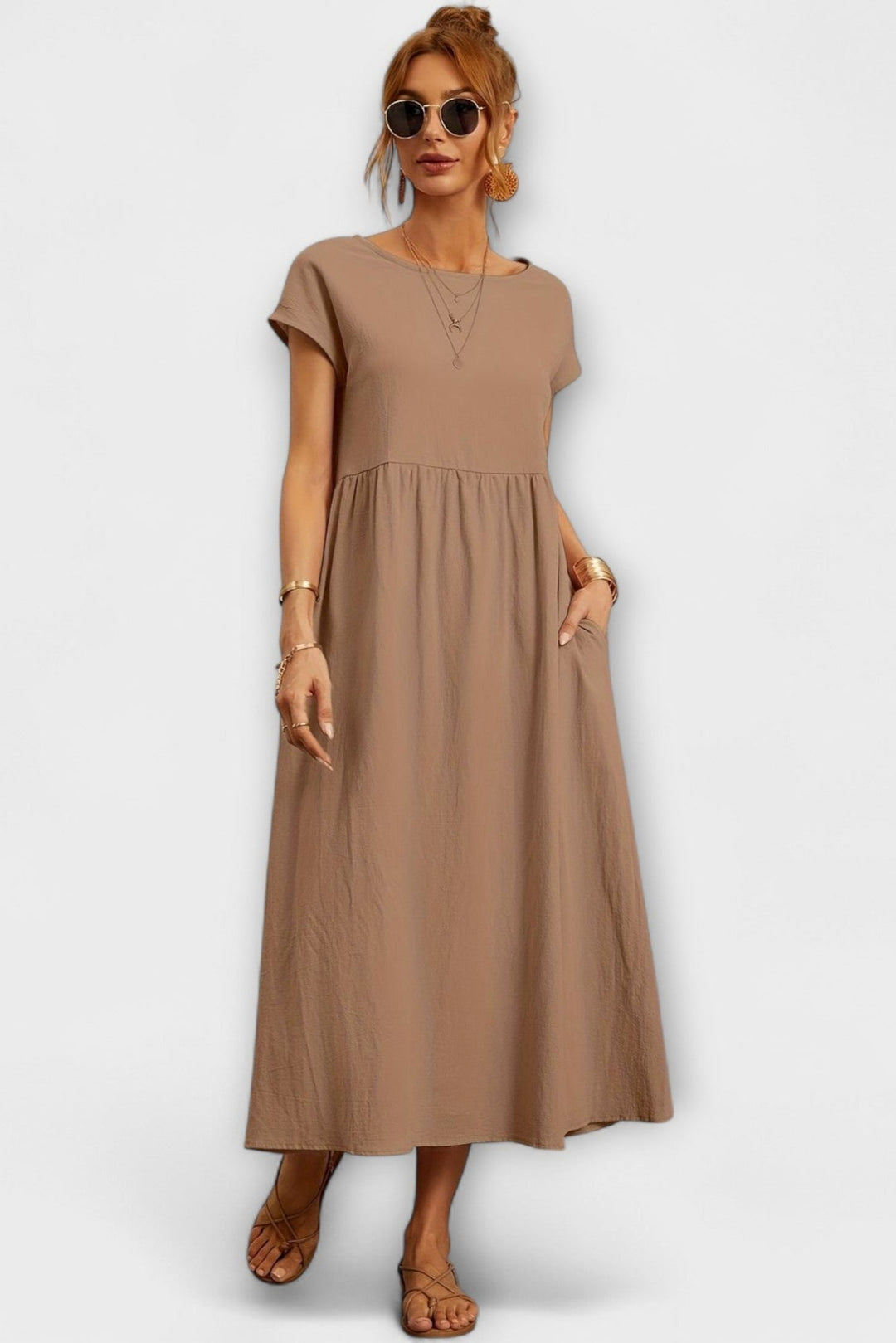 Pernille | Vestido com bolsos laterais