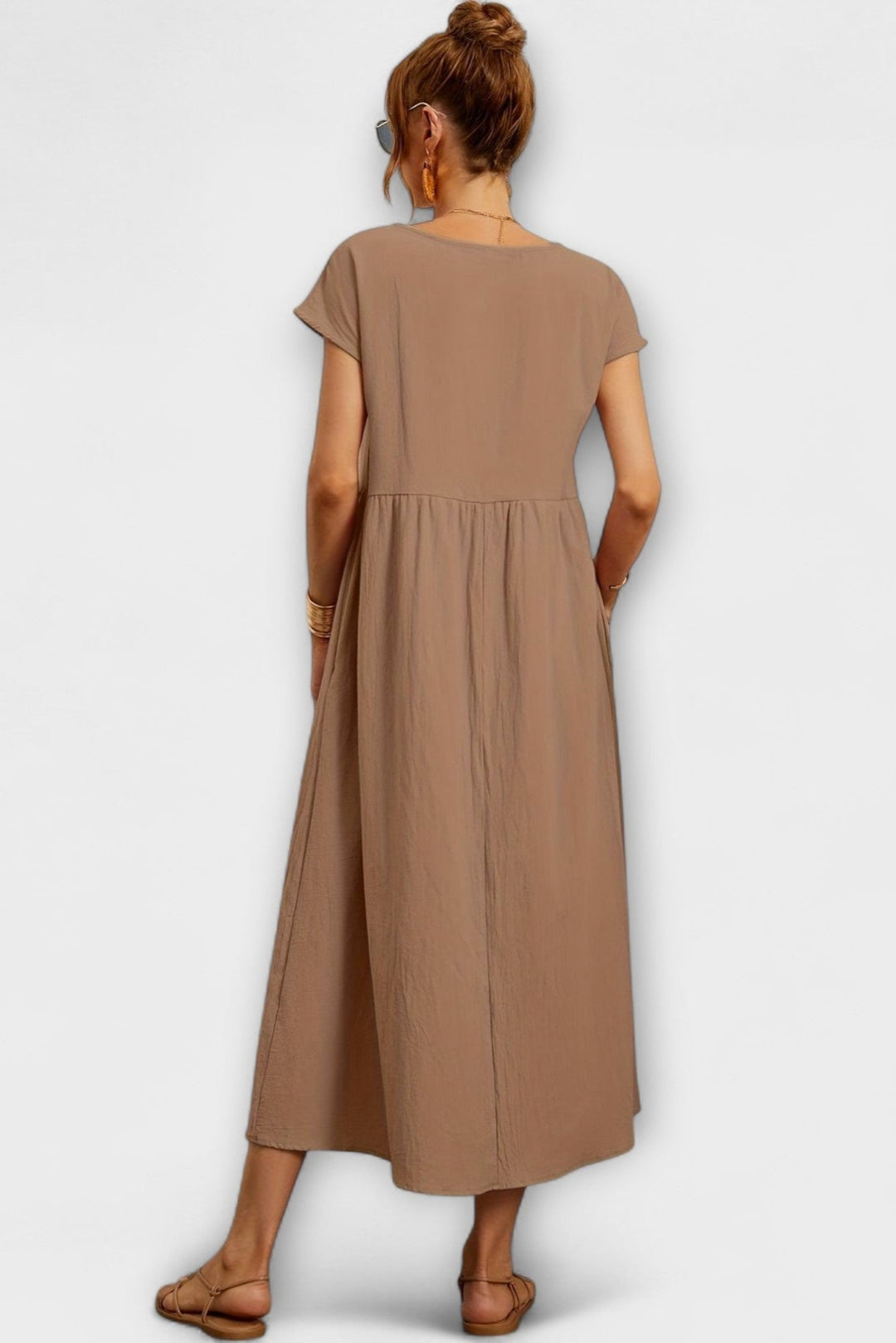 Pernille | Vestido com bolsos laterais
