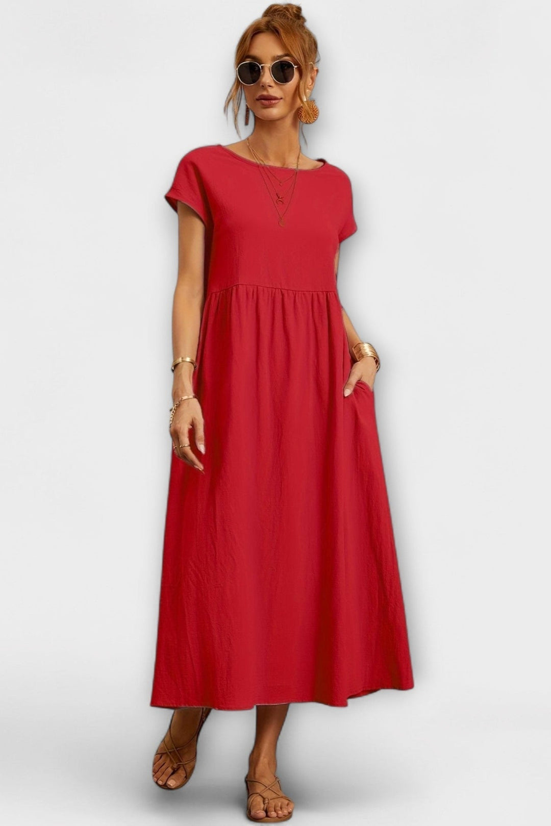 Pernille | Vestido com bolsos laterais