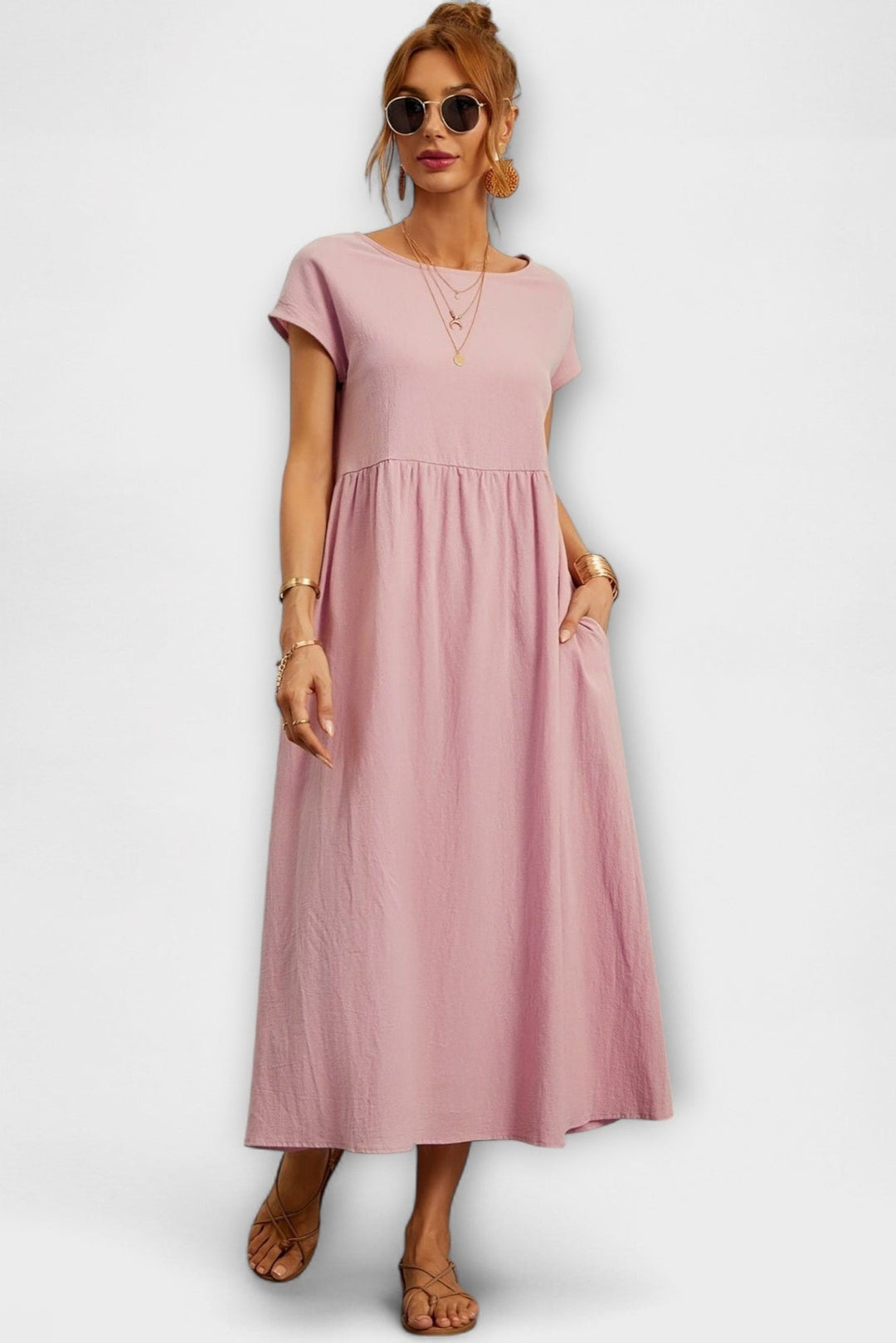 Pernille | Vestido com bolsos laterais