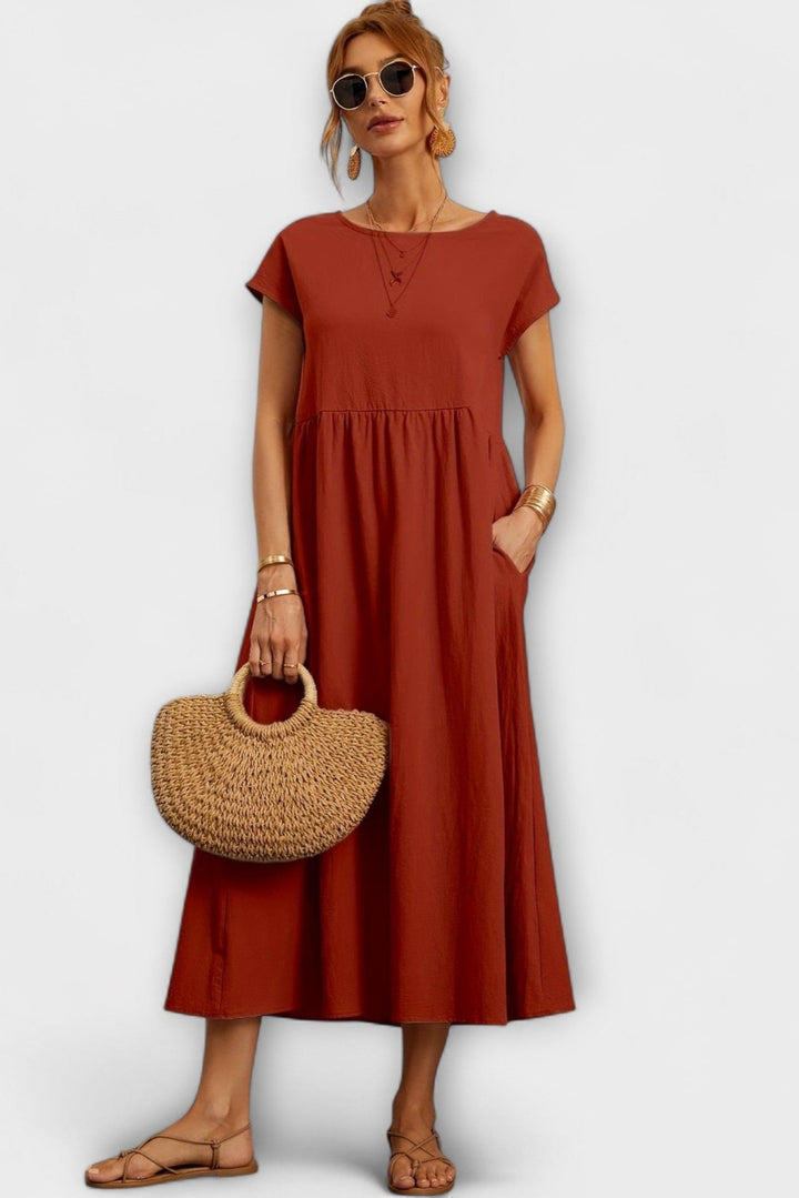 Pernille | Vestido com bolsos laterais