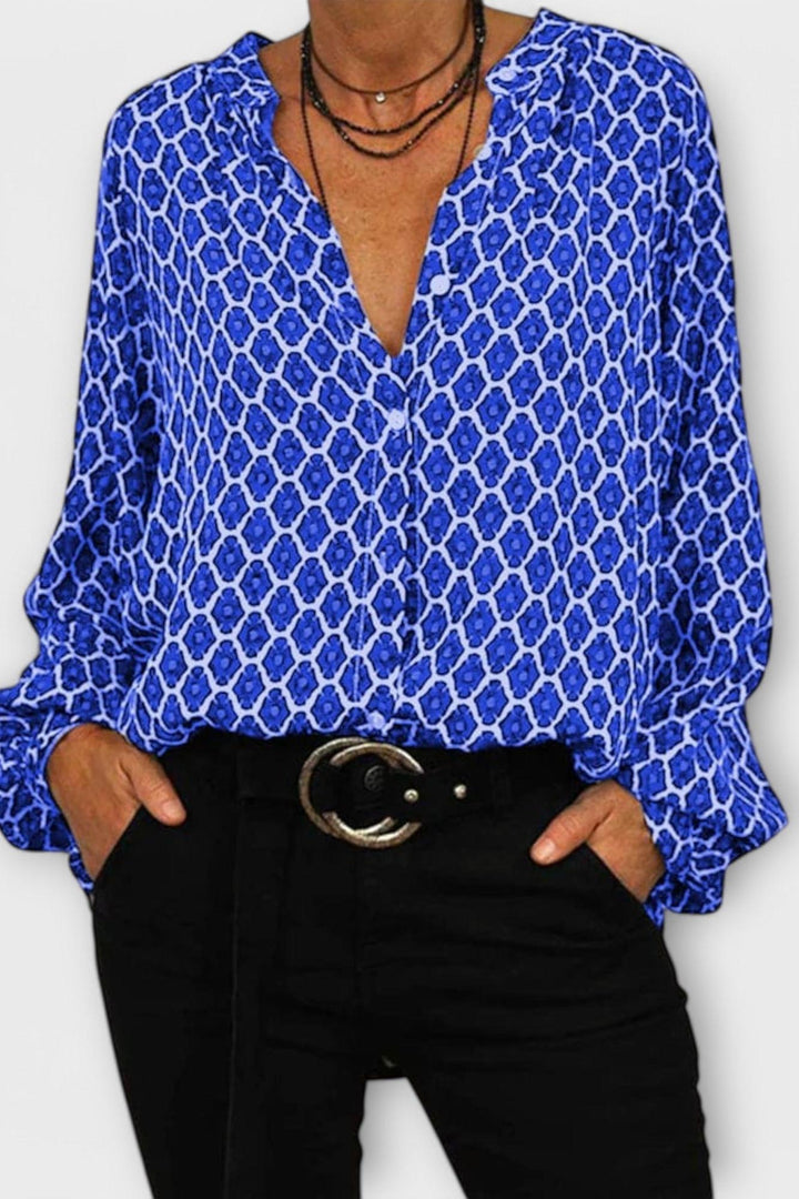 Pernille | Camisa de gola em V
