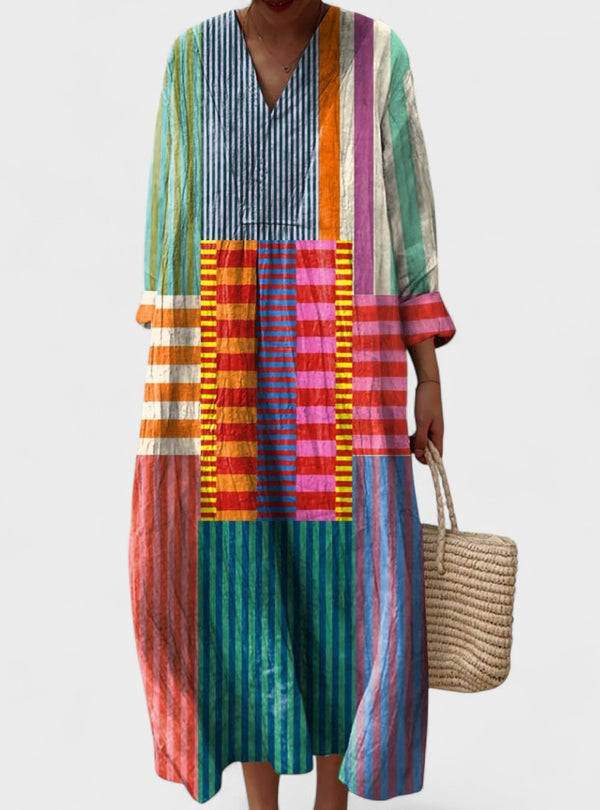 Milena - Vestido Boho Artístico