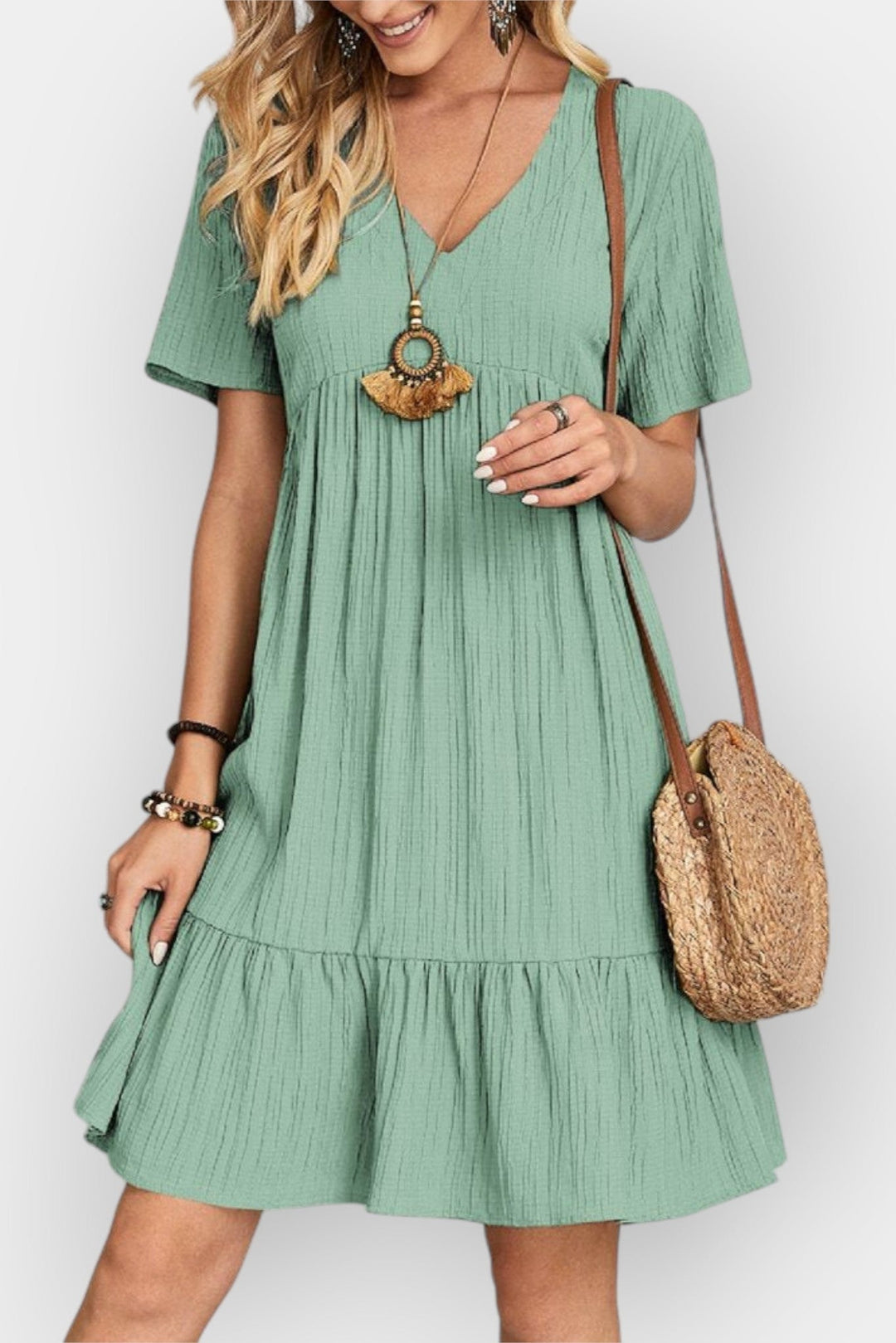 Rikke | Vestido de decote em V