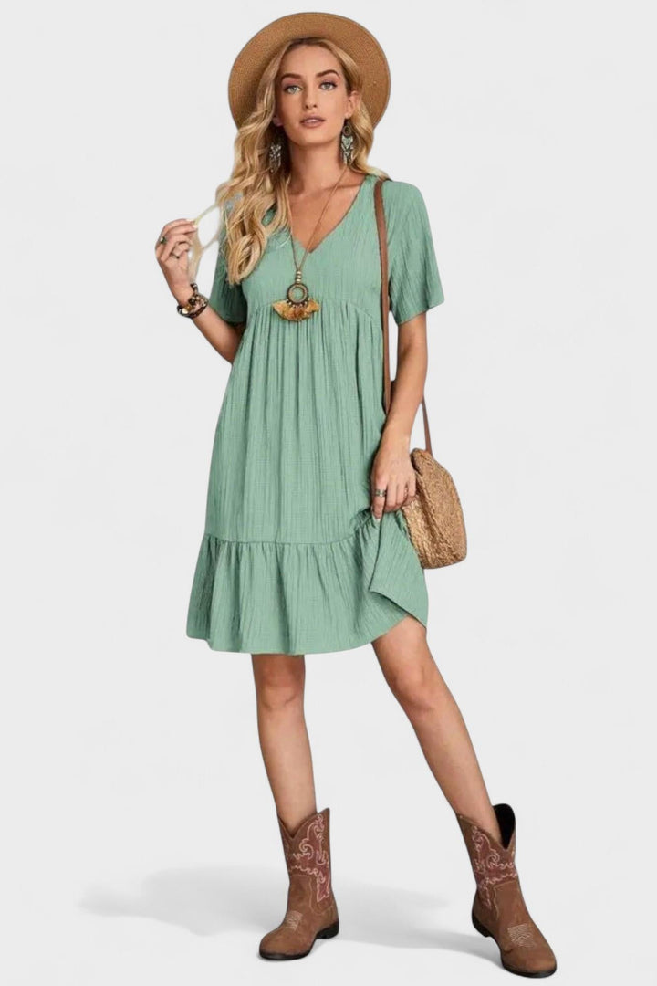 Rikke | Vestido de decote em V