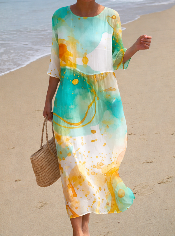 Coral | Vestido Fluido Suave