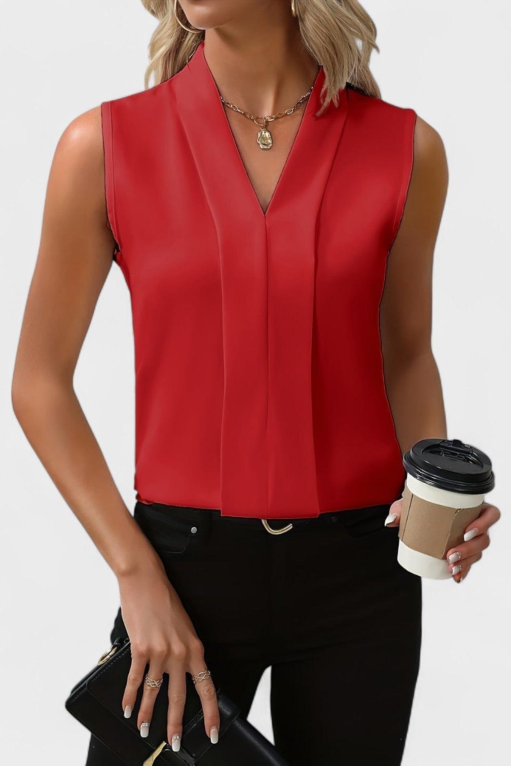 Rosa | Top de decote em V