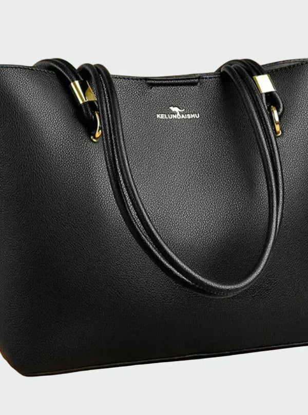 Bolsa tote elegante e atemporal