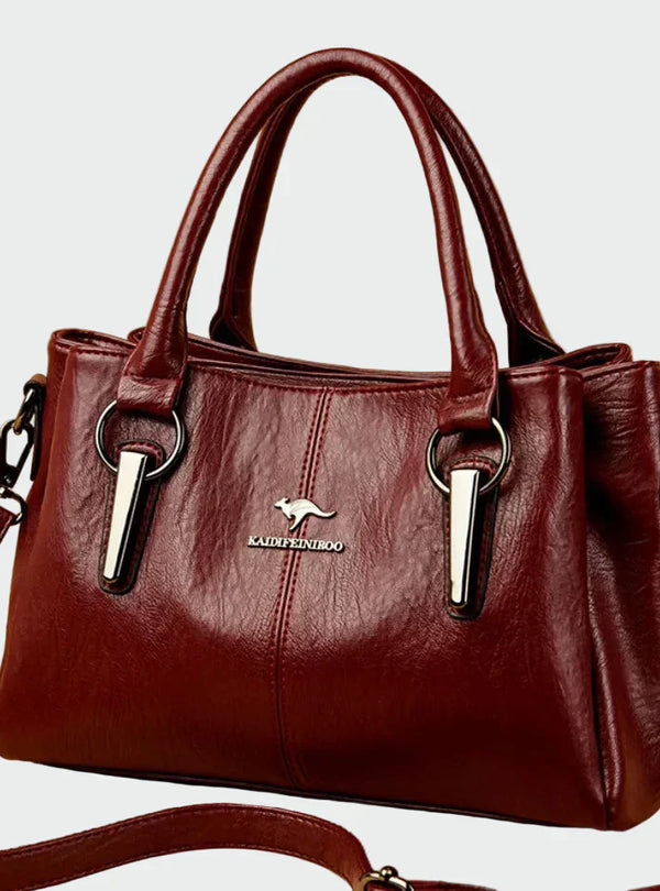 Bolsa de ombro elegante atemporal