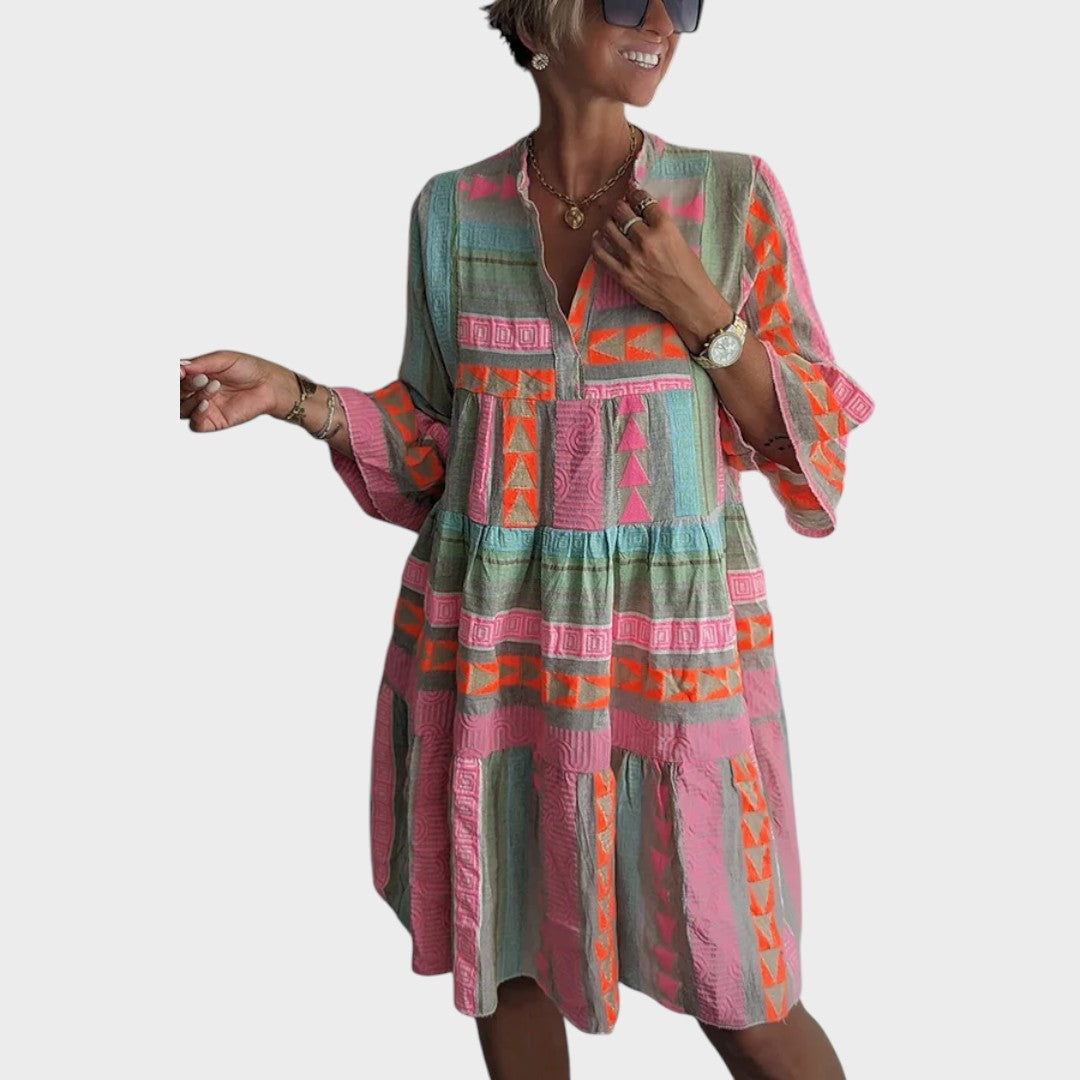 Bianca – Vestido Boho Fresco e Leve