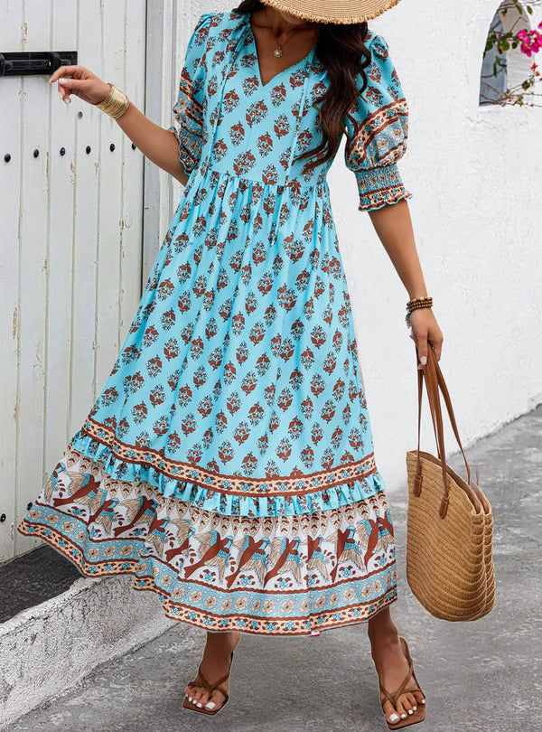 Angela - Vestido Boho Elegante
