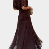 Florendra| Vestido Longo com Decote em V