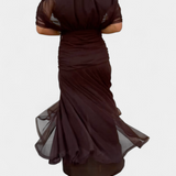 Florendra| Vestido Longo com Decote em V