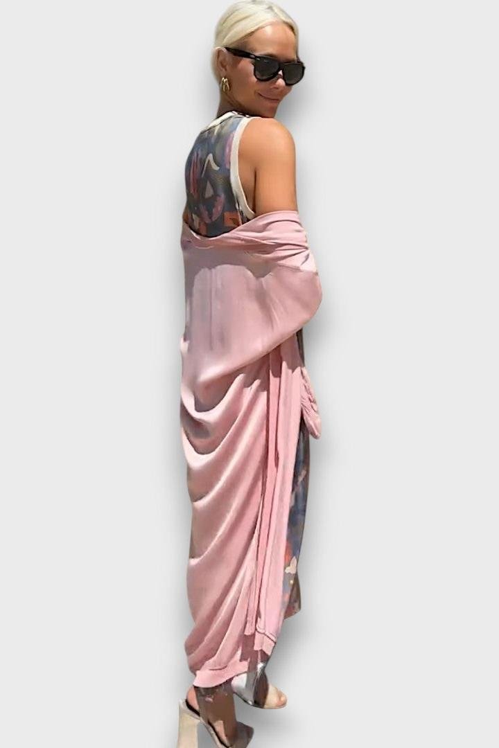 Signe | Vestido longo estampado