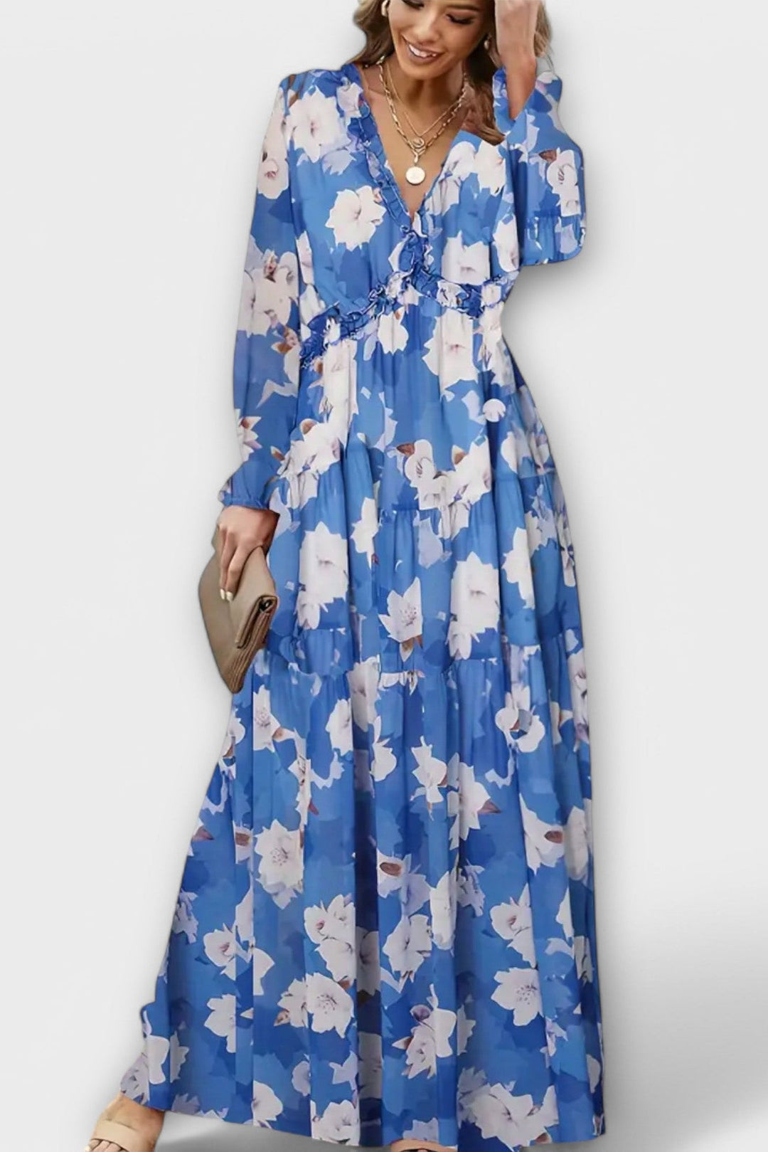 Sofia | Maxi vestido de flores