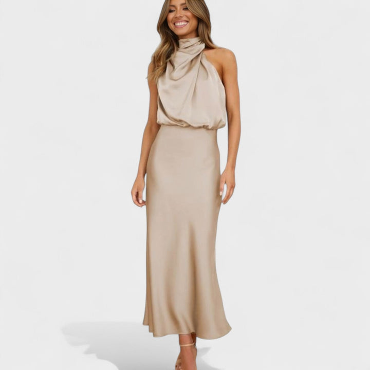 Alba - Vestido Satin Elegance