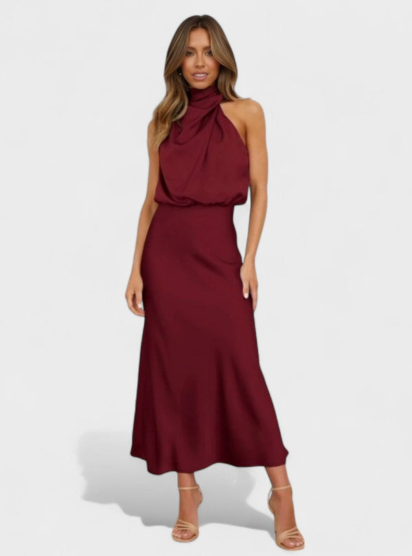 Alba - Vestido Satin Elegance