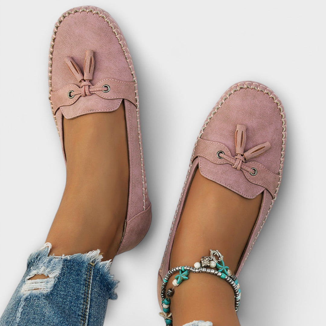 Teresa - Mocassins de pele
