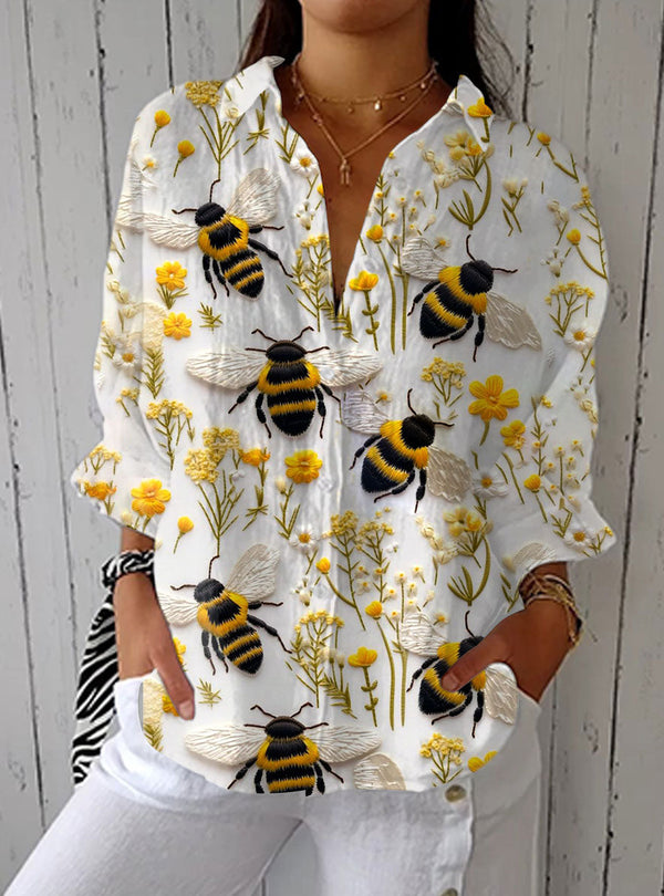 Fiorine | Blusa Abelha Dourada