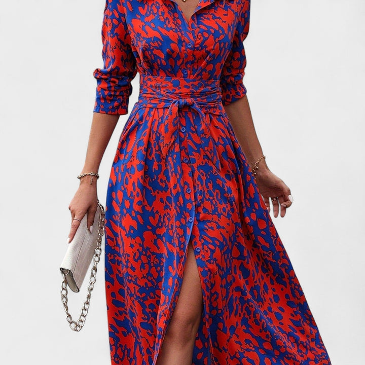 Bianca - Vestido Animal Print