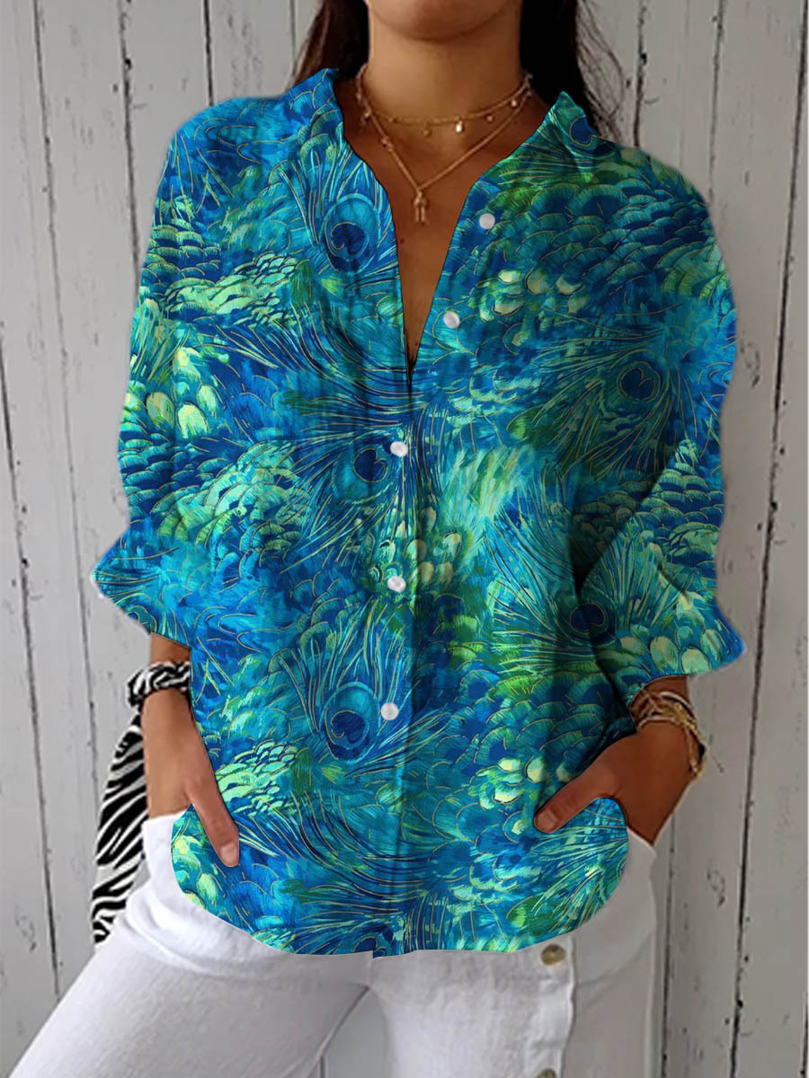 Florina | Blusa Graciosa de Pavão