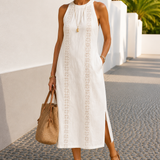 Chloe | Vestido Midi de Verão Elegante
