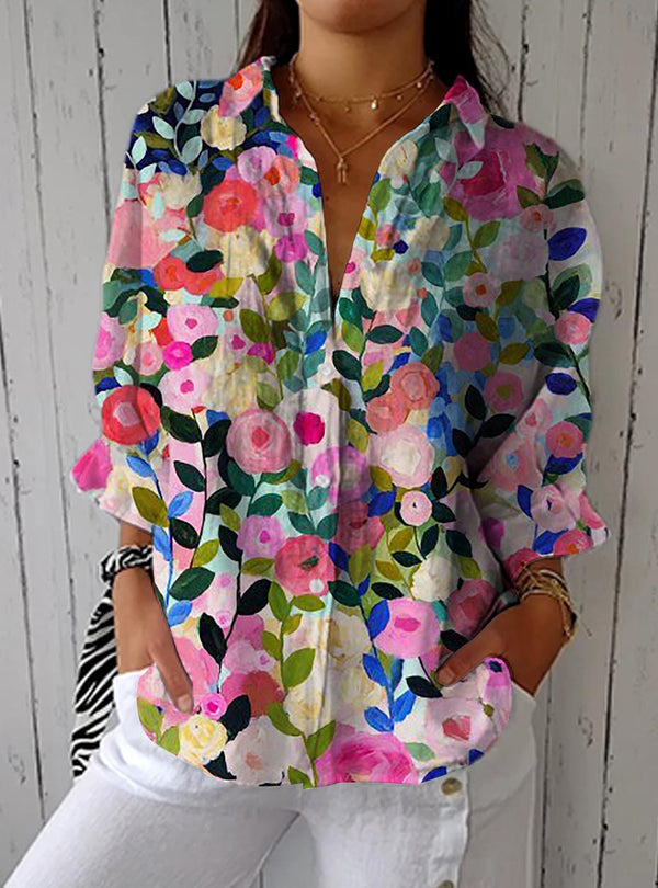 Frida | Blusa de Lona Bloom