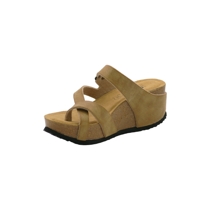 2038 | Chinelo cruzado de dedo com cunha
