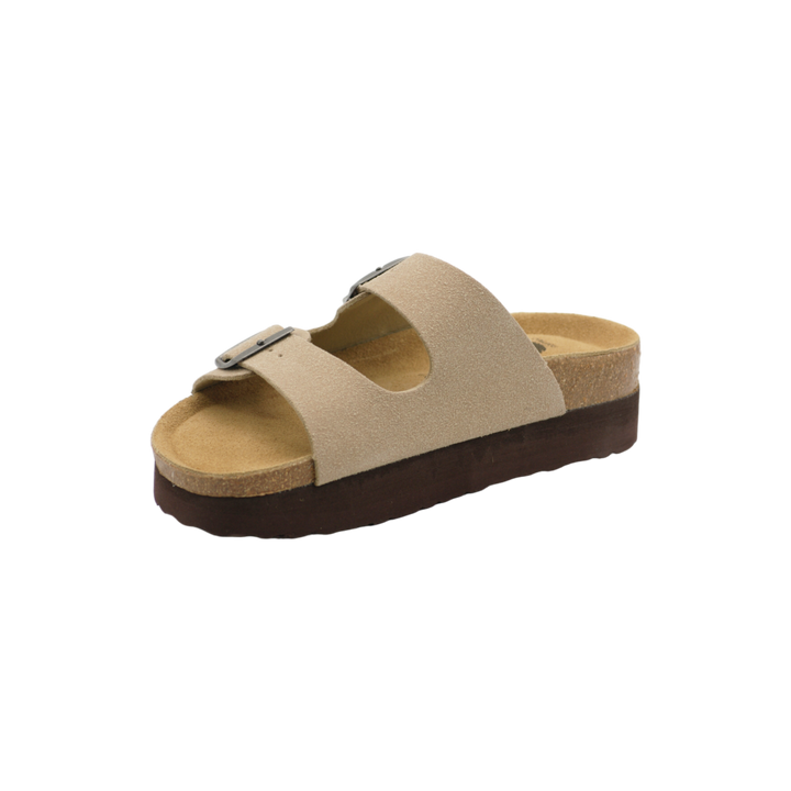 3015 | Chinelo de duas fivelas com plataforma