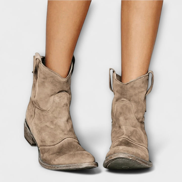 Marlene - Botas de camurça