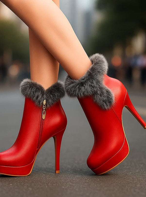 Magda - Botas Com Salto Quentinhos