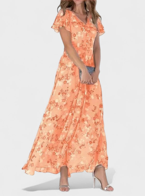 Andreia - Vestido Longo Floral