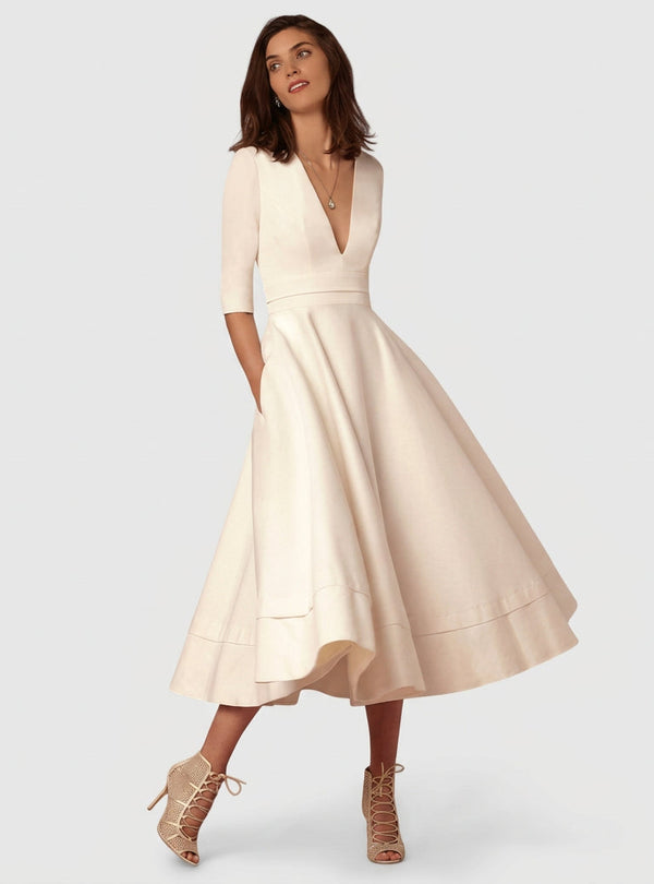 Laura - Vestido Midi Feminino
