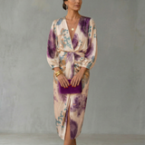 Valeria - Vestido Elegante com Decote em V
