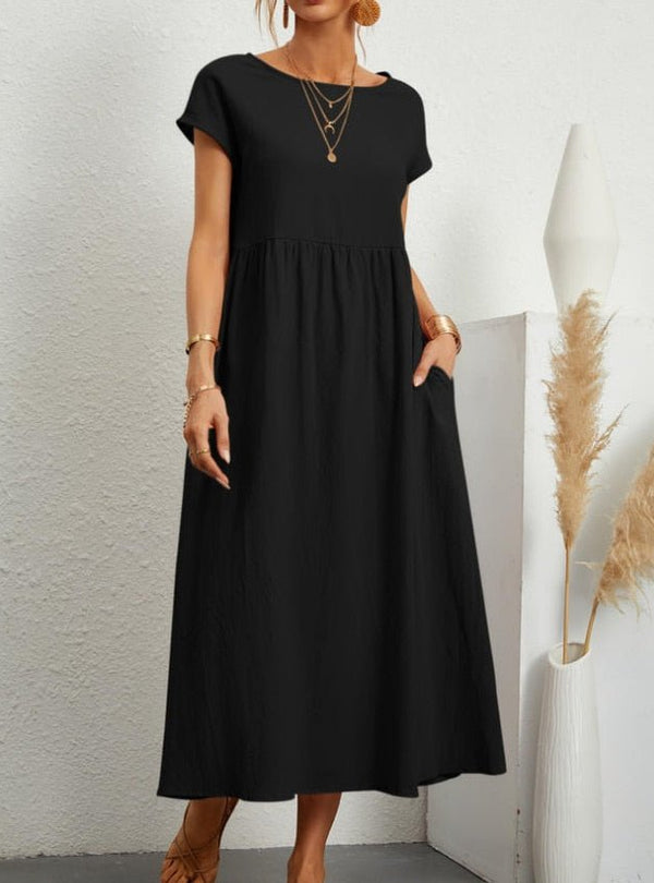 Cátia - Vestido Elegante de Primavera