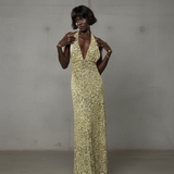 Bruna | Vestido Longo com Laço nas Costas