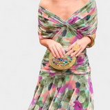 Florendra| Vestido Longo com Decote em V