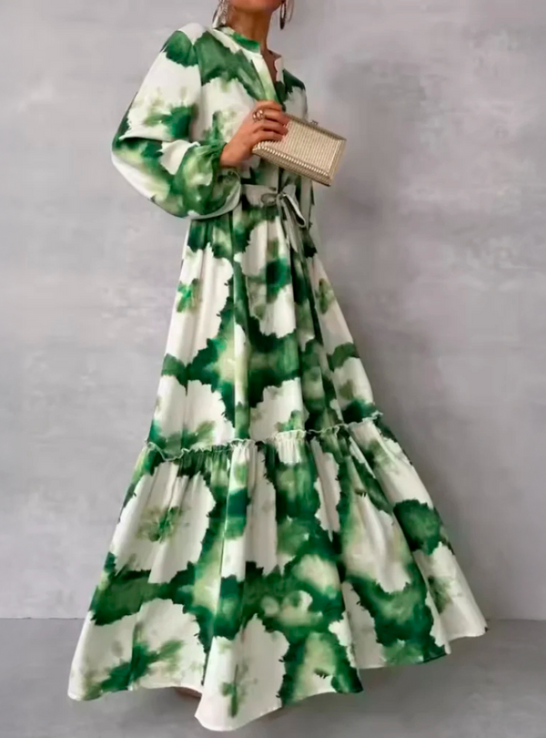 Joana - Vestido Elegante Florido