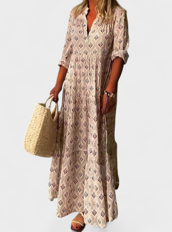 Micaela - Vestido Comprido Boho