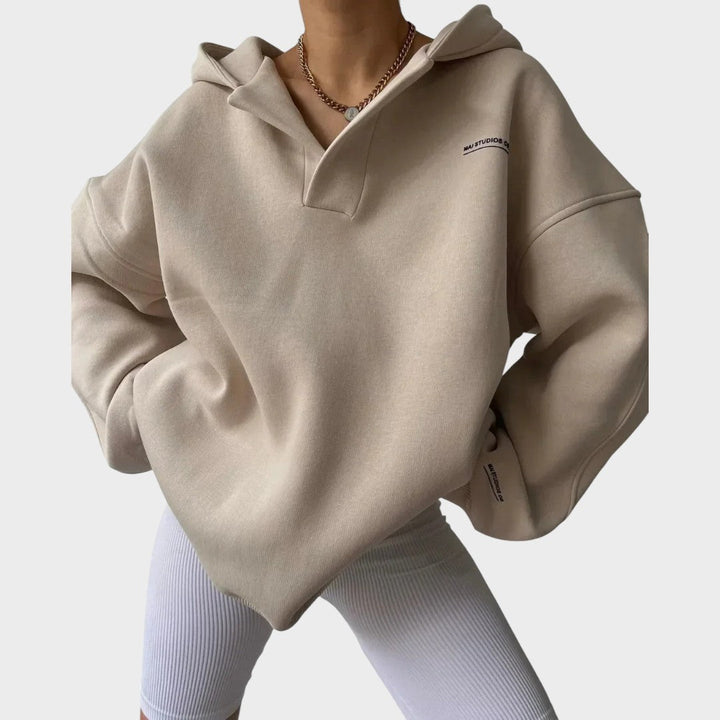 Flávia - Hoodie com capuz chique