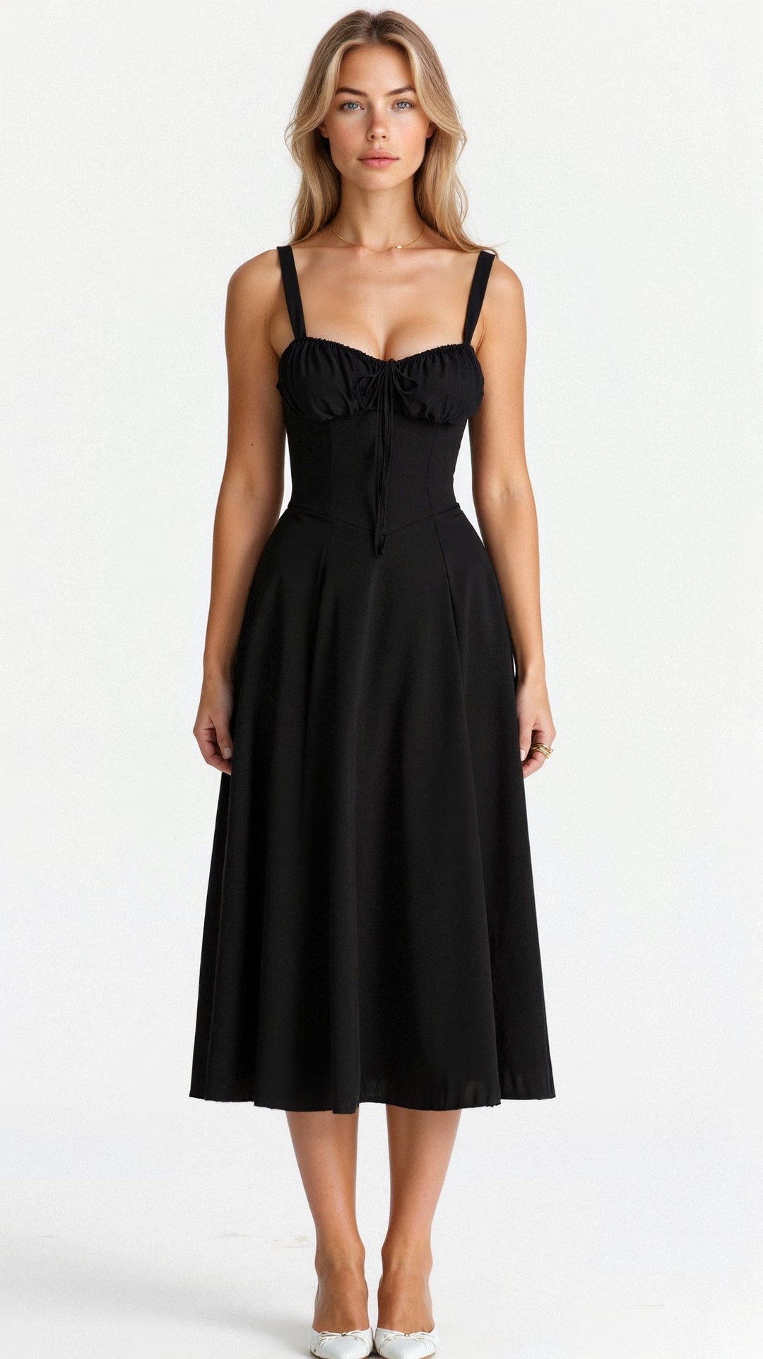 Joana - Vestido de Cintura Baixa