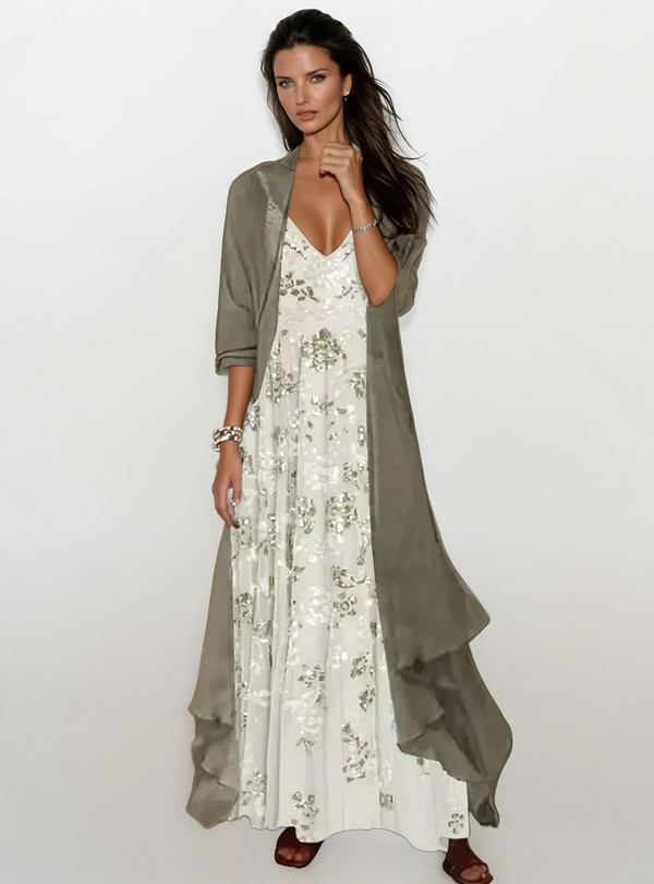 Mila - Vestido verde elegante