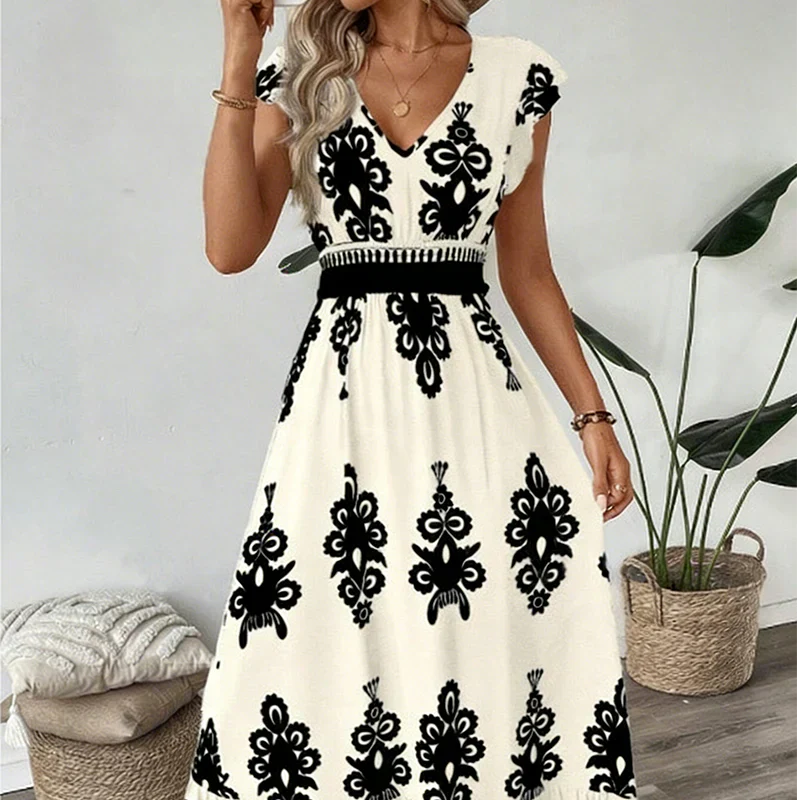 Cascais- Vestido Maxi Elegante de Verão