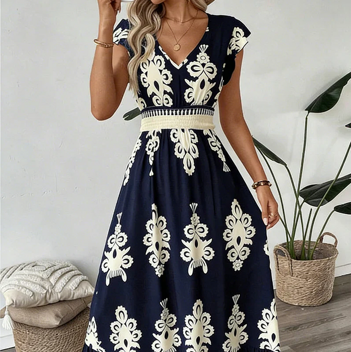 Cascais- Vestido Maxi Elegante de Verão